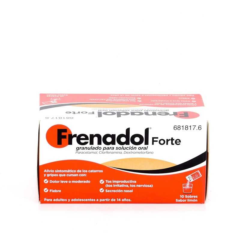 FRENADOL FORTE 10 SOBRES 681817 MEDICAMENTOS