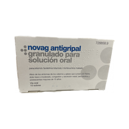 NOVAG ANTIGRIPAL 10 SOBRES 728858 MEDICAMENTOS